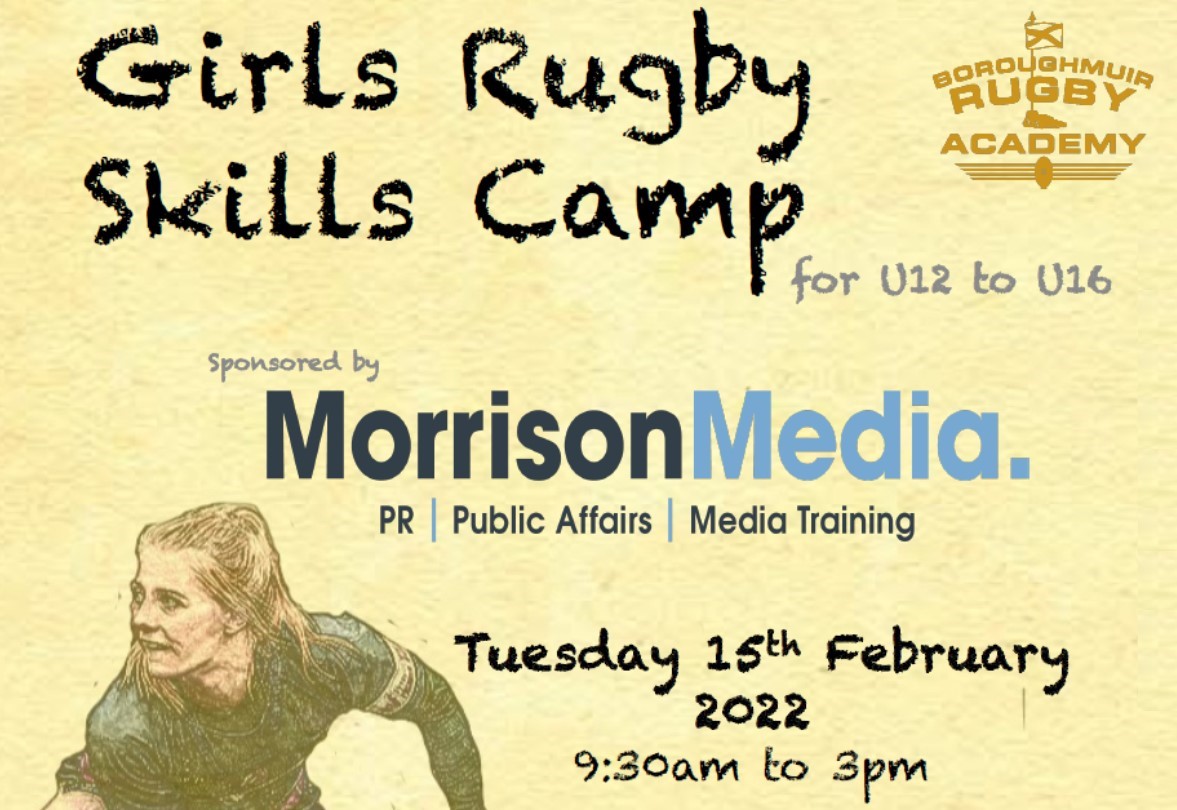 Girl's Rugby Skills Camp - Feb 2022 (U12-U16)