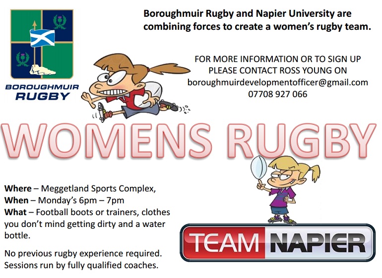 Womens Rugby at Boroughmuir