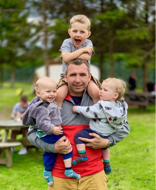 Robbie McKenzie and his boys